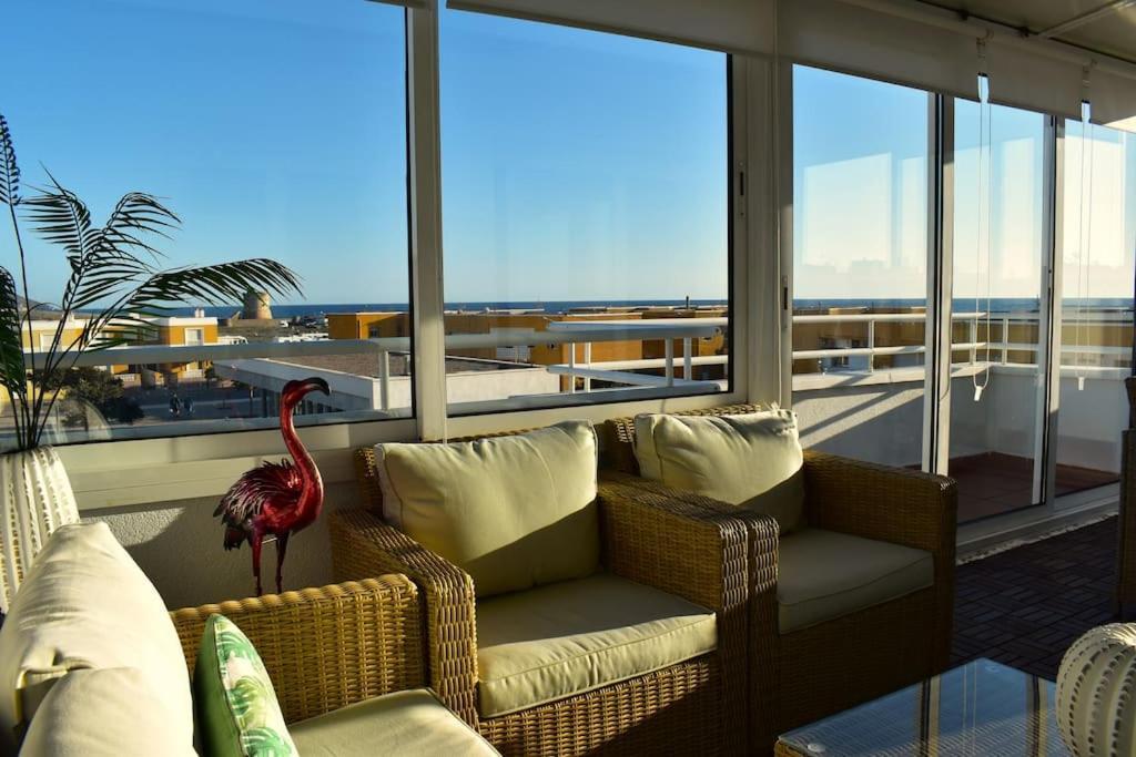 Atico Los Flamingos. Exclusive Terrace With Views Cabo De Gata エクステリア 写真